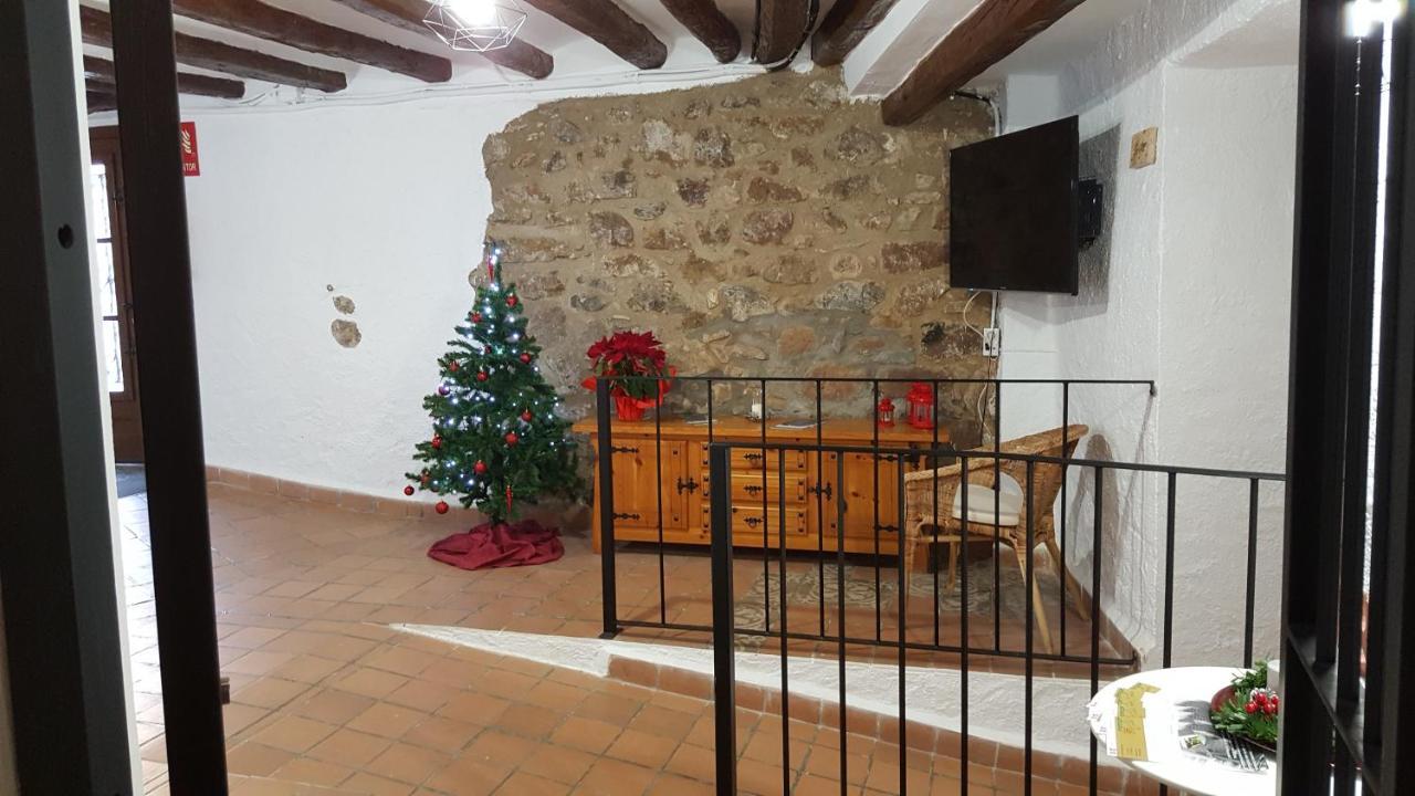 espai Abadia Argentera Bagian luar foto