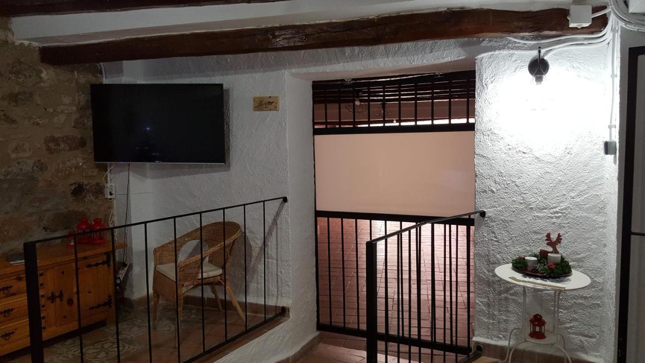 espai Abadia Argentera Bagian luar foto