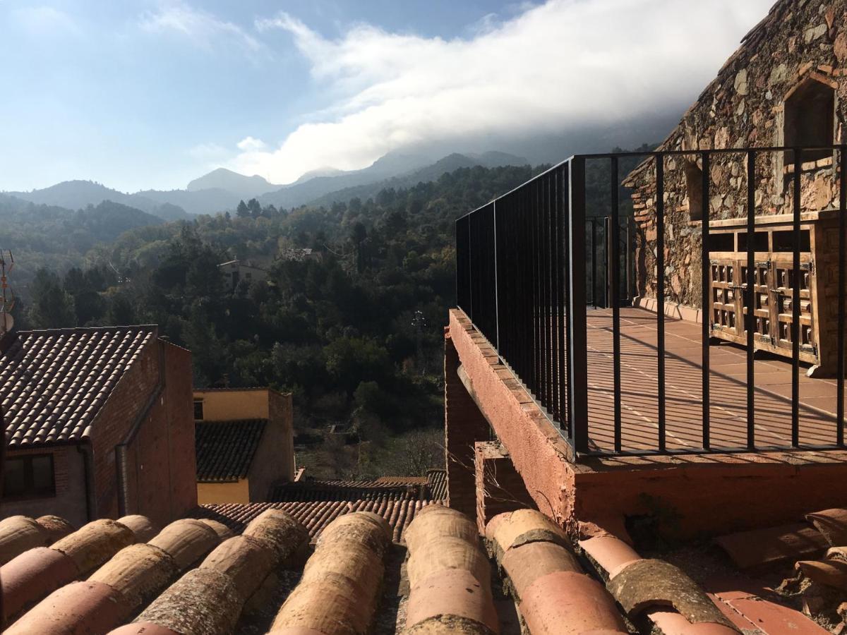 espai Abadia Argentera Bagian luar foto