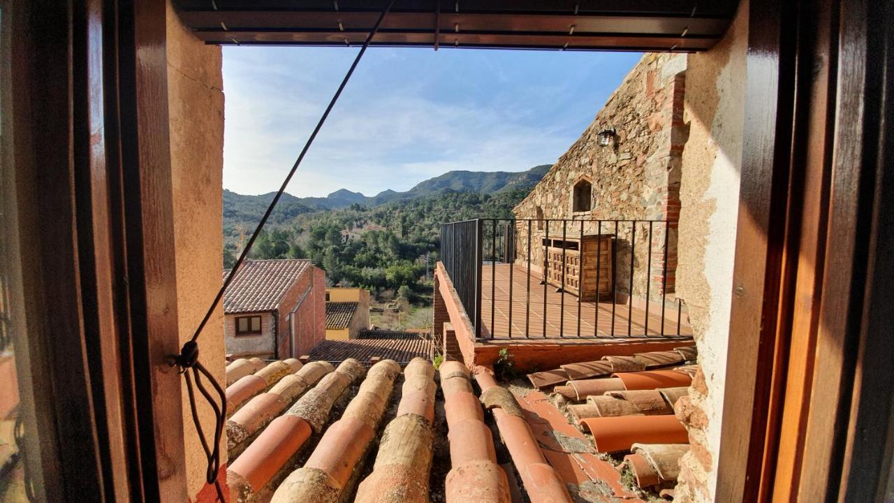 espai Abadia Argentera Bagian luar foto