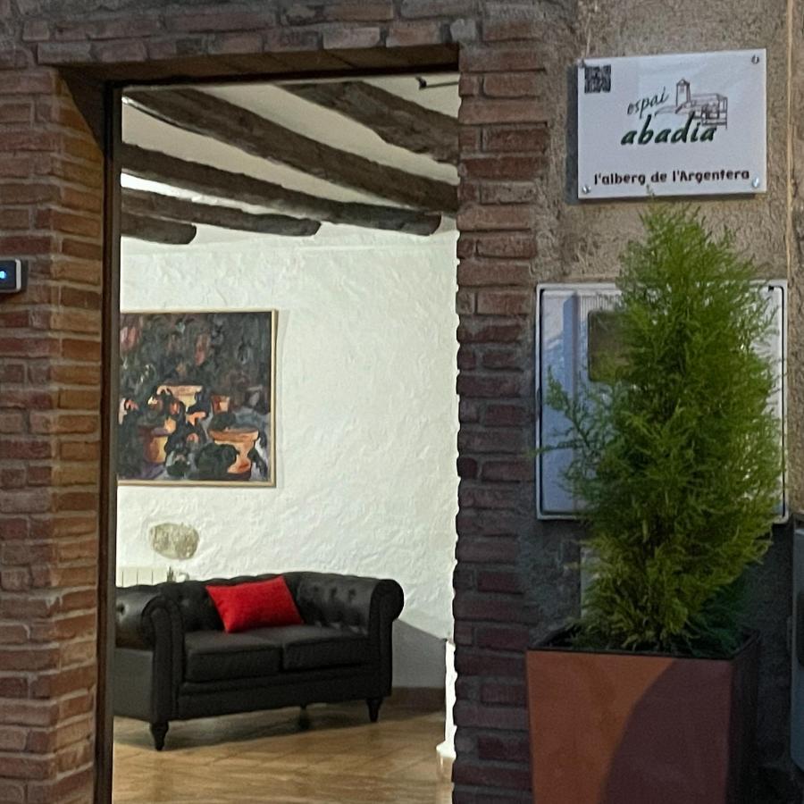 espai Abadia Argentera Bagian luar foto